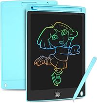 تابلت كتابة إل سي دي مقاس 8.5 بوصة، لوحة رسم متعددة الألوان، لوحة رسم إلكترونية قابلة للمسح وإعادة الاستخدام، تابلت رسم سحري للأطفال، هدايا ألعاب لوح كتابة تعليمية