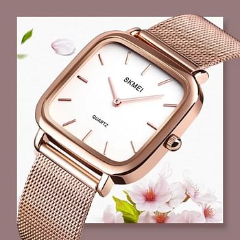 SKMEI Fashion Business Luxury Waterproof Wristwatch Quartz Watches for Women 1555