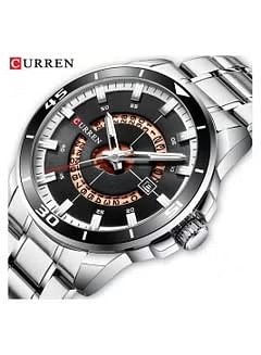 CURREN 8359 Men's Watch Water Resistant Stainless Steel Quartz Business Wrist Watch