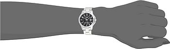 Casio LTP-V004D-1BUDF Women's Analog Display Black Dial Stainless Steel Band Watch