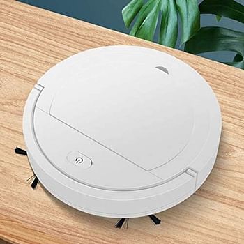 3-In-1 Robot Vacuum Cleaner, Intelligent Sweeping Robot Vacuum Cleaner, Auto Rechargeable Smart Sweeping Robot Dry Wet Sweeping Vacuum Cleaner Home