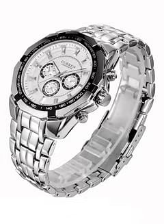 CURREN Men's Waterproof Analog Watch WT-CU-8084-W