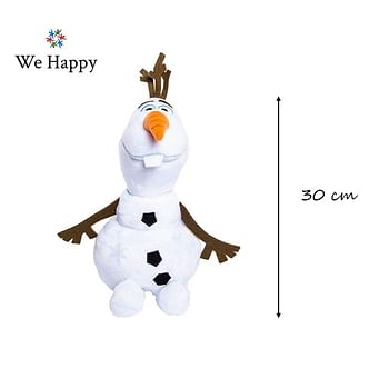 30 cm Snow Man Inspired Action Figure Plush Soft Stuffed Cuddly Pillow Toy Beautiful Home Décor & Gift