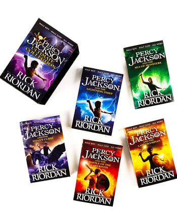 Percy Jackson & the Olympians 5 Children Book Collection Set Paperback