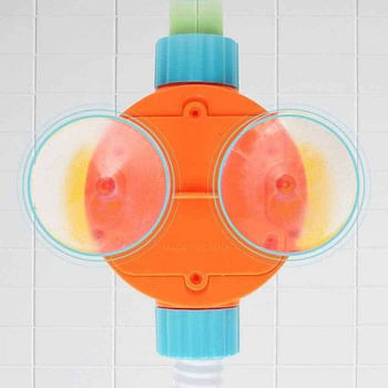 UKR Sunflower Bath Toy 2 in 1 Manual Electric Shower 180 degree rotation No Tear Hair Wash
