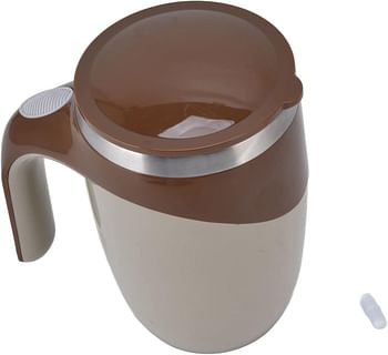 Multifunctional Stirring Cup Mug Auto Magnetic Mixing Stainless Steel Cup Multipurpose for Tea Hot Chocolate Milk 380ml Self Stirring Coffee Magnetic Automatic Stirring