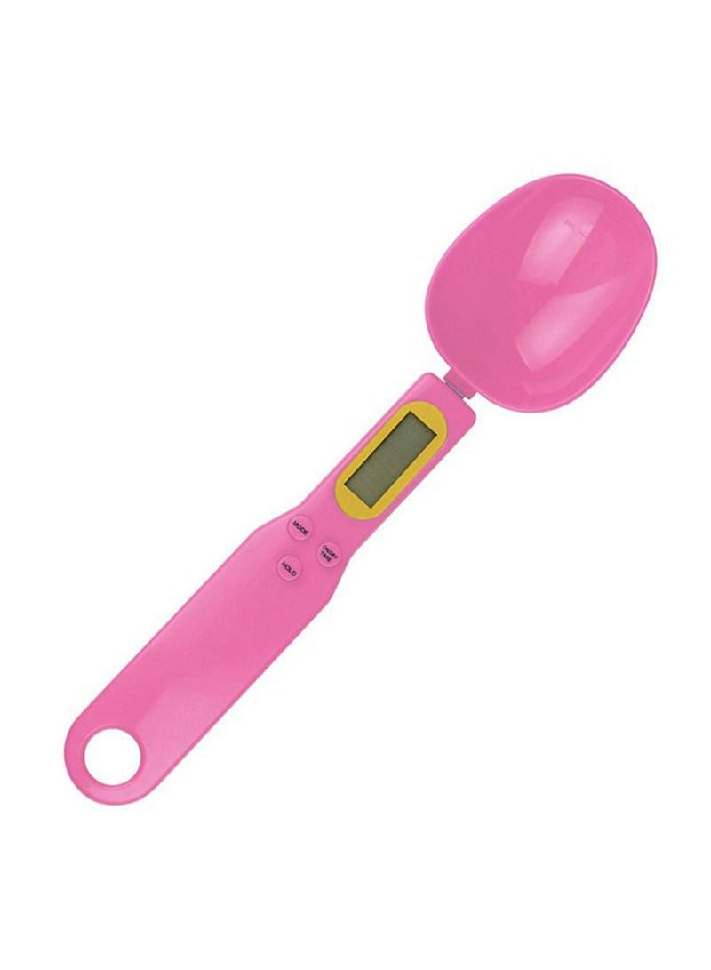 Electronic Spoon Measuring Scale Pink