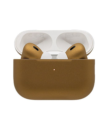 Apple Airpods Pro (2nd Generation) Customized By Caviar Matte Metallic Gold