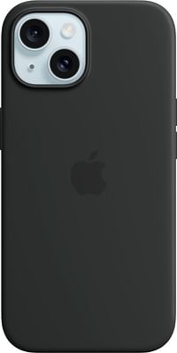 Apple iPhone 15 Silicone Case With Magsafe (MT0J3ZM/A) Black