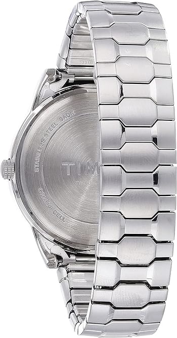 Timex TWZHMAPMLYZ Men's 41 mm Quartz Watch with Stainless Steel Strap