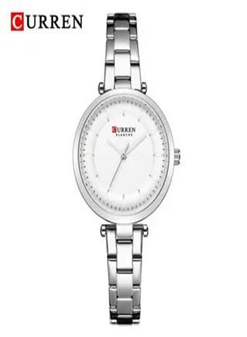 CURREN 9054 Women Stainless Steel Elegant Bracelet Watches Analog Quartz Business Simple Dial Wristwatch