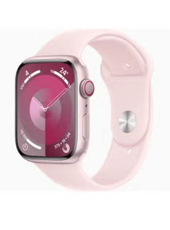 Modio MW13 Mini Women's Smart Watch with 36mm Display 3 Pair Straps 5 in 1 Diamond Jewellery Set Pink