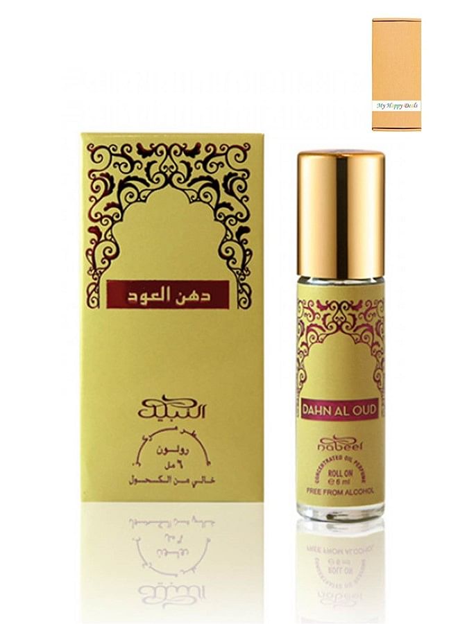 Nabeel Dahn Al Oud Alchohol Free Roll On Oil Perfume 6ML