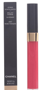 Chanel Levres Scintillantes Lip Gloss - 447 Rose Paradis