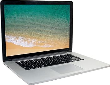 Apple Macbook Pro (2014) 15Inch A1398 Intel Core i7 / 16GB RAM / 512GB SSD / 2GB VRAM / ENG KB / Silver