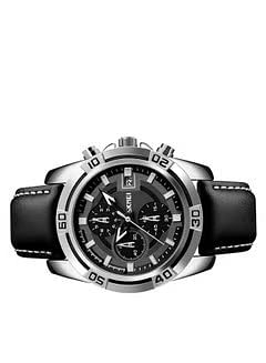 Skmei Men's Water Resistant Chronograph Watch 9156h - 47 mm - Black