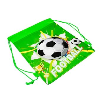 Drawstring Character Bags Pack of 10 Football