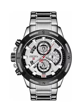 Men's Metal Chronograph Watch NF9165 S/W