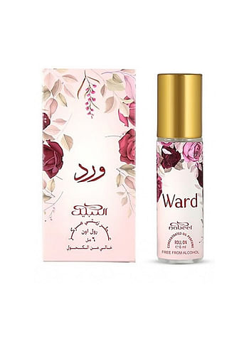 Nabeel Ward 6 ML Roll On Oil Perfume (Pack of 6)