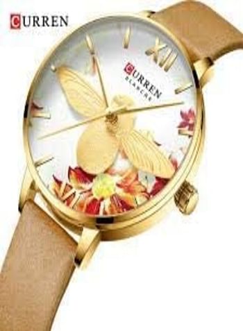 CURREN 9061 Stainless Steel Strap Quartz Watch for Women