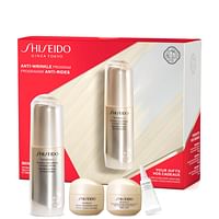Shiseido Anti-wrinkle Set Women's (Serum 30 Ml + Smoothing Cream 15 Ml + Night Cream 15 Ml + Eye Cream
