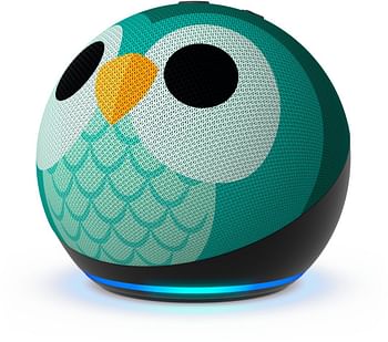 Amazn Echo Dot 5th Gen Smart Speaker (Kids Edition) Owl