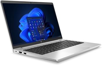 HP 2023 ProBook 445 G8 14 Inch FHD Business Laptop, Ryzen 5 5600u, 2.3GHz 6-Core 12 Threads Powerful Processor up to 4.2GHz 16GB DDR4 RAM 512 PCIe SSD , Backlit USA Keyboard ,Ethernet Port, Windows 11 Pro - Silver