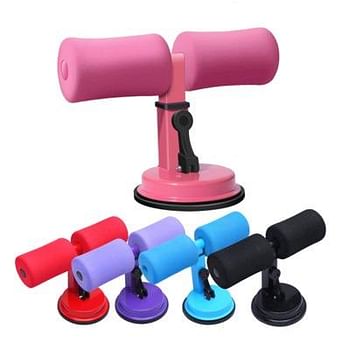 1 pcs Fitness Equipment Adjustable Self-Suction Sit Up Bars Abdominal Core Workout Strength Training ab Assist Home Sport multi color