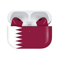 كافيار Airpods Pro (الجيل الثاني) اللامع علم قطر