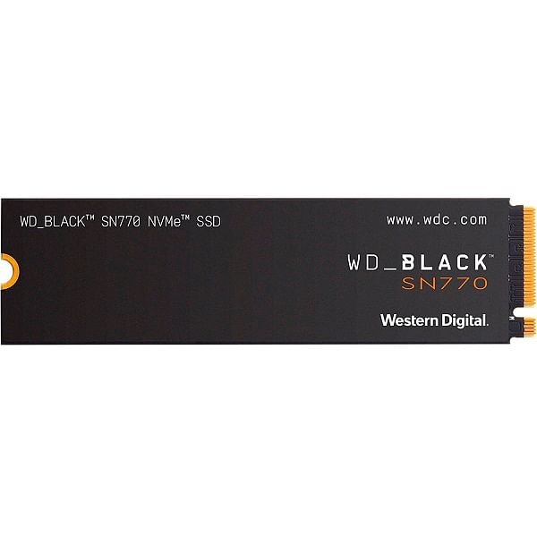 القرص الصلب الداخلي ويسترن ديجيتال SN770 NVMe SSD 1 تيرا بايت (WDBBDL0010BNC-WRSN) أسود