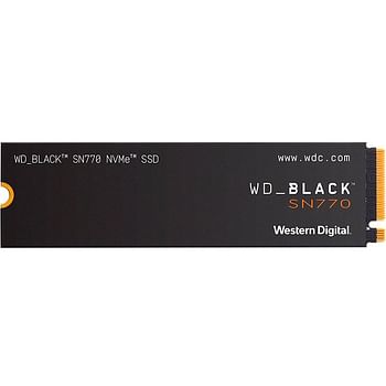 Western Digital  Internal Hard Drive SN770 NVMe SSD 1TB (WDBBDL0010BNC-WRSN) Black