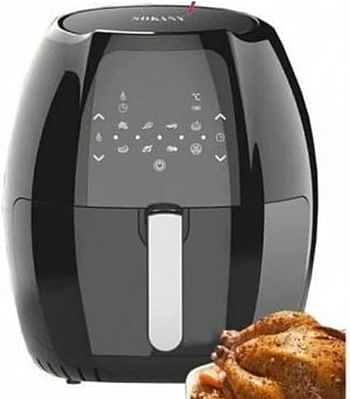 Digital Air Fryer 8L, Oil Free Healthy Air Frying Pan, with Digital Touch, 1800 Watt/SK-8014