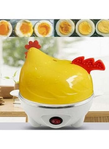 Egg Poacher Electric Egg Cooker hen Shape - Yellow