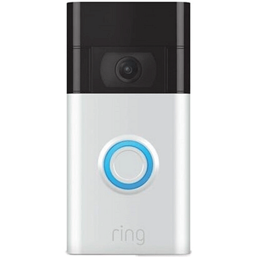 Ring 1080p Video Doorbell Satin Nickel