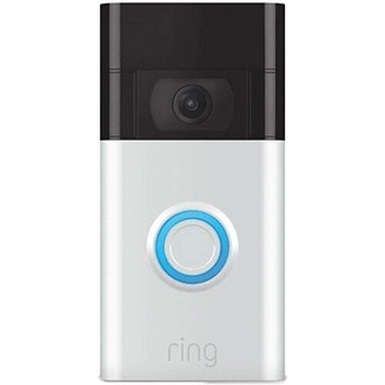 Ring 1080p Video Doorbell Satin Nickel