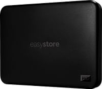 Western Digital Easystore Portable Hard Drive 1TB (WDBAJN0010BBK-WESN) - Black