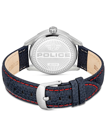 Police PEWJA2121401 Men's Analog Grey Dial Watch 42 mm - Blue