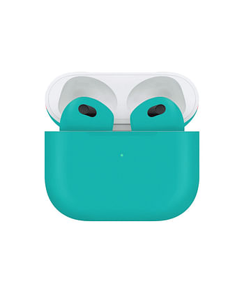 Apple Airpods (3rd Generation) Customized By Caviar Matte Maldive Blue