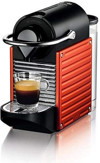 Nespresso Pixie Coffee Machine, Electric Red