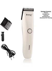HTC AT206 Pro Rechargeable Trimmer White.