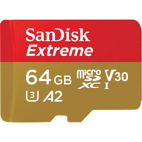 Sandisk Micro SD Memory Card Extreme With Adapter 170MB/S 64GB