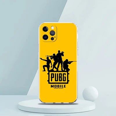Pubg Design Phone Case For iPhone 14 Pro-yellow,