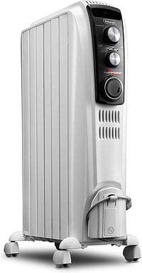 De'Longhi TRD40615T Full Room Radiant Heater Heater-Mechanical - White
