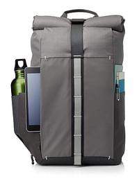 HP Pavilion Rolltop Grey Backpack