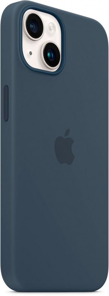 Apple iPhone 14 Silicone Case with Magsafe (MPRV3ZM/A) Storm Blue