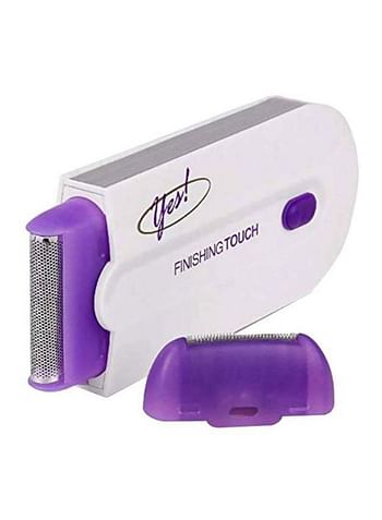 Rechargeable Body Hair Remover White/Purple