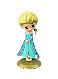 Queen Action Figure Princess Mini Statue Model Doll Toy For Kids Birthday Cartoon Cake Topper Home Décor Theme Party Supplies Golden