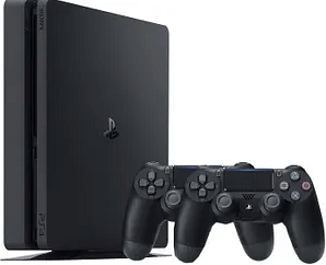 Sony PlayStation 4 Slim 1000GB + 2 controllers FREE, Offline Software + pre-installed games