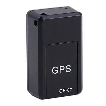 Magnetic GF07 Mini GPS Real Time Car Locator Tracker GSM/GPRS Tracking Device - Black