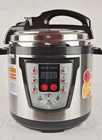 SILVER CREST Electric Pressure Cooker 1300W kitchen Quickly And Efficiently Best Quality Appliance Keep Warm Function 8L Capacity Durable Materials